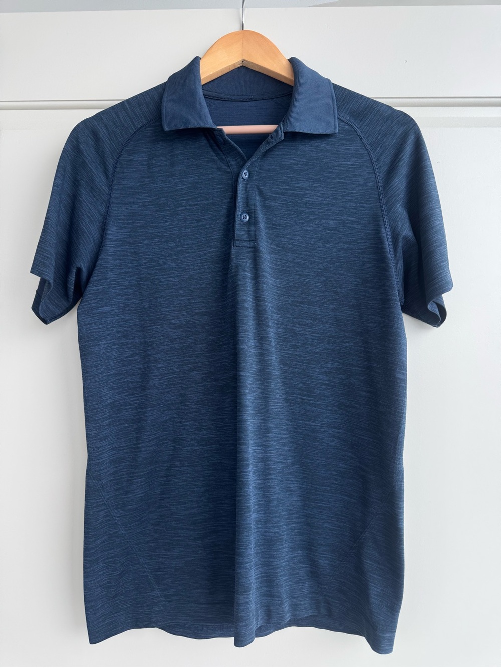 lululemon athletica Men's Deep Blue Heather Polo